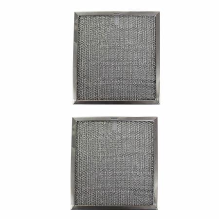 DURAFLOW FILTRATION Filters for Nutone 25791-000, G-8628, RHF1302 -13-1/4 x 15-1/2 x 1/2 A61097-5- 2 Pack